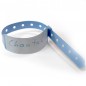 Mobile Preview: beschriftbares Patientenarmband blau